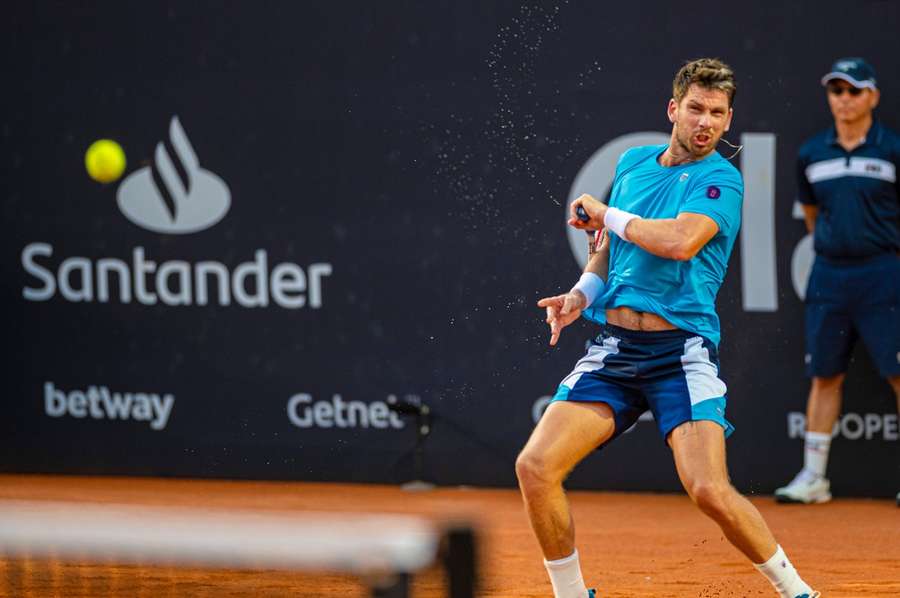 Cameron Norrie na antuce v Riu.