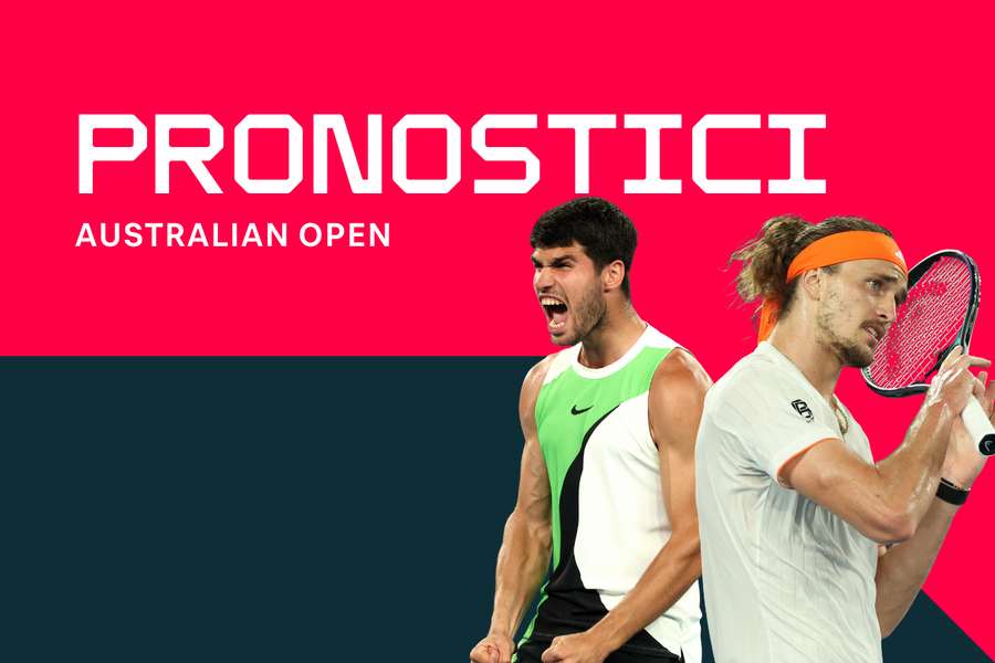 Alcaraz-Zverev: pronostici, migliori quote e scommesse (Australian Open)