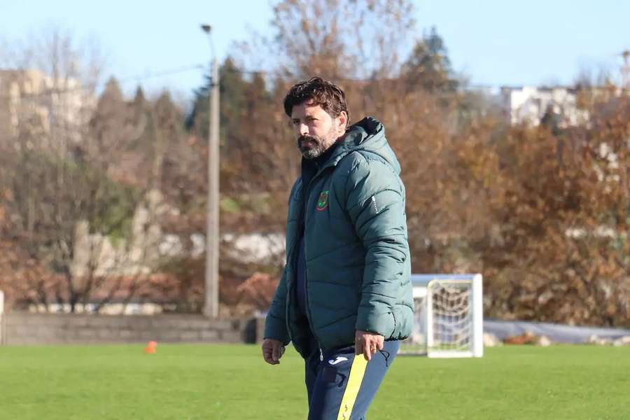 Carlos Fangueiro já orientou o treino esta terça-feira