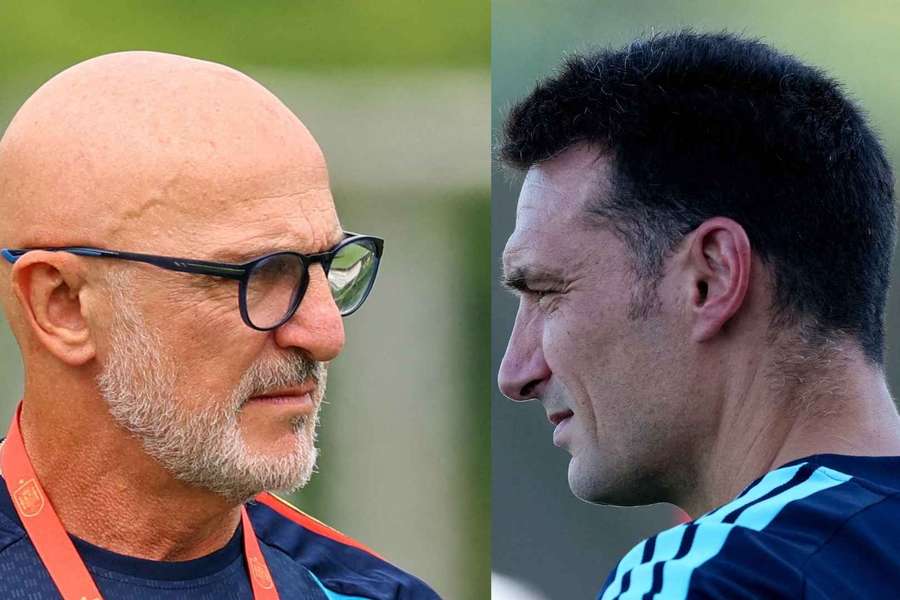 De la Fuente y Scaloni, frente a frente en la final de un Mundial De la Fuente y Scaloni, frente a frente en la final de un Mundial