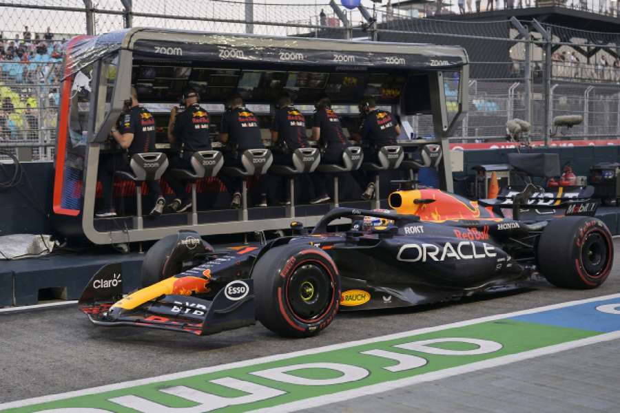 It wasn't Red Bull's day in Singapore