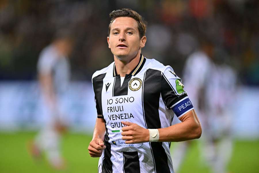 Florian Thauvin in azione contro il Parma