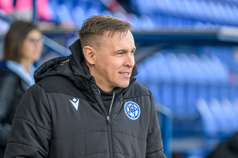 Tréner Peter Kopúň.