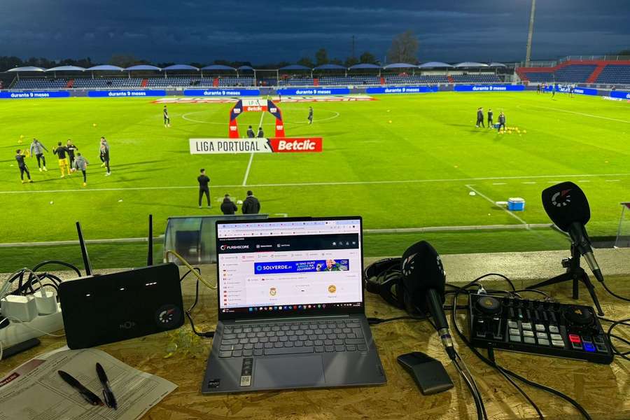 Flashscore acompanha os jogos nos estádios portugueses Flashscore acompanha os jogos nos estádios portugueses