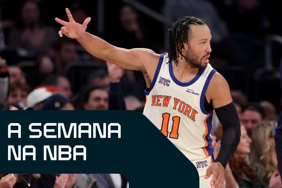 Jalen Brunson em excelente forma