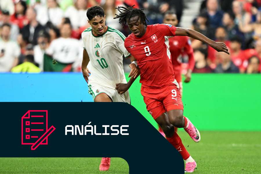 Manzambi é destaque da Suíça no Mundial Manzambi é destaque da Suíça no Mundial