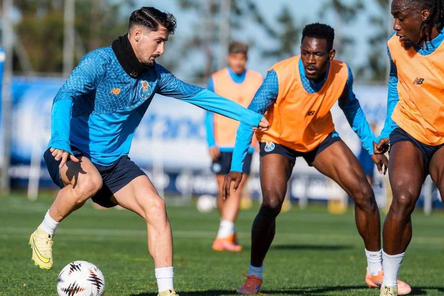 Zaidu volta aos treinos do FC Porto