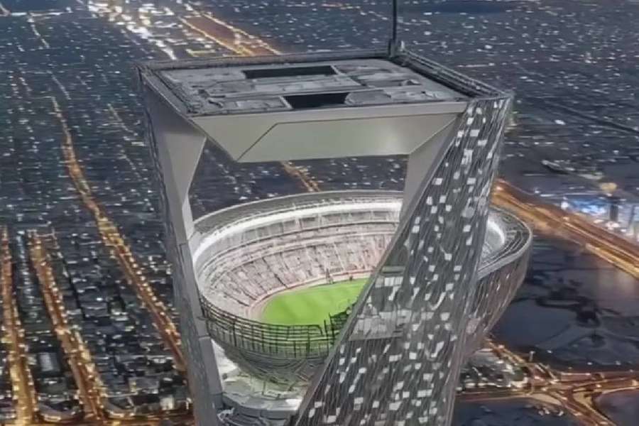 NEOM Sky Stadium, proiect unic propus de Arabia Saudită pentru Cupa Mondială din 2034 NEOM Sky Stadium, proiect unic propus de Arabia Saudită pentru Cupa Mondială din 2034