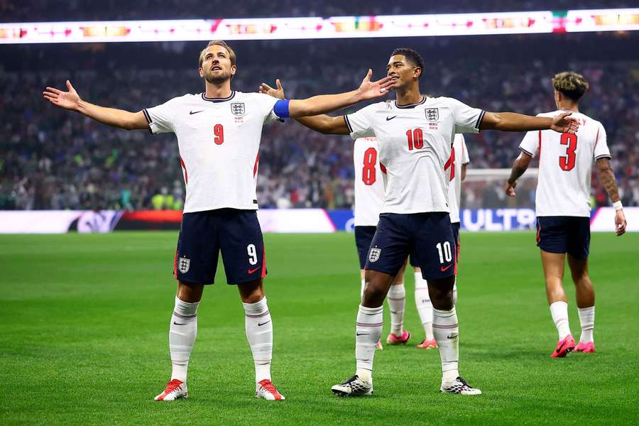 Harry Kane and Jude Bellingham Harry Kane and Jude Bellingham