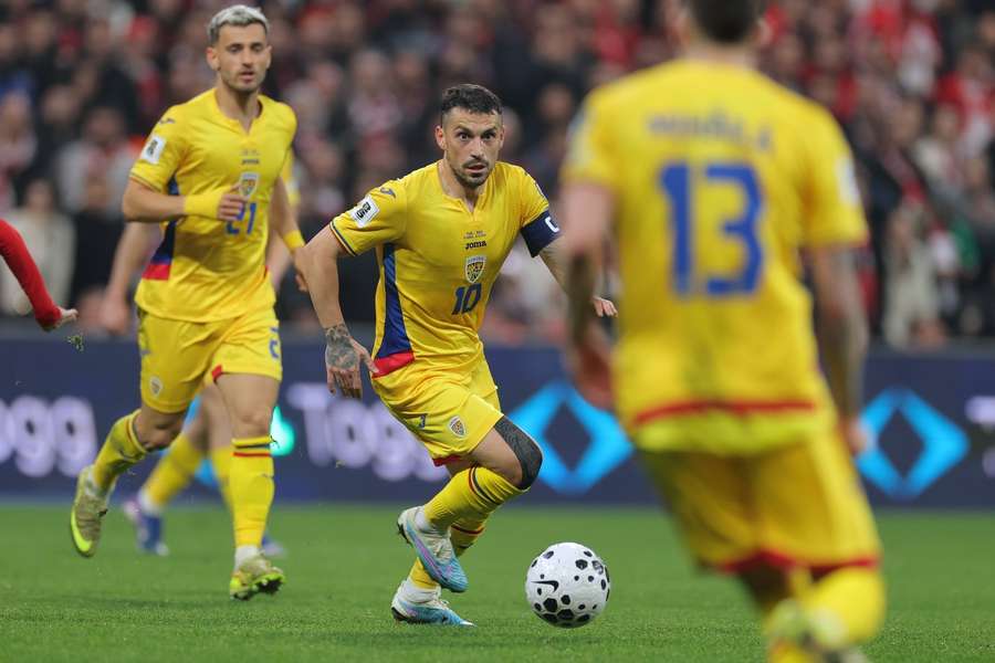 Nicolae Stanciu conduce atacul României