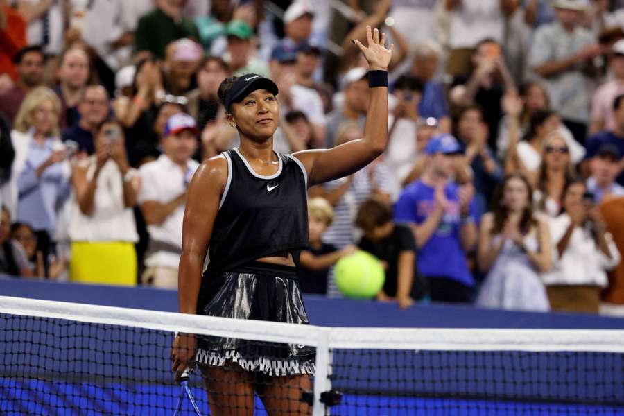 Osaka à l'US Open. Osaka à l'US Open.