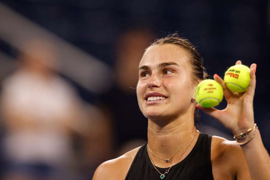 Sabalenka is into the last eight of the US Open