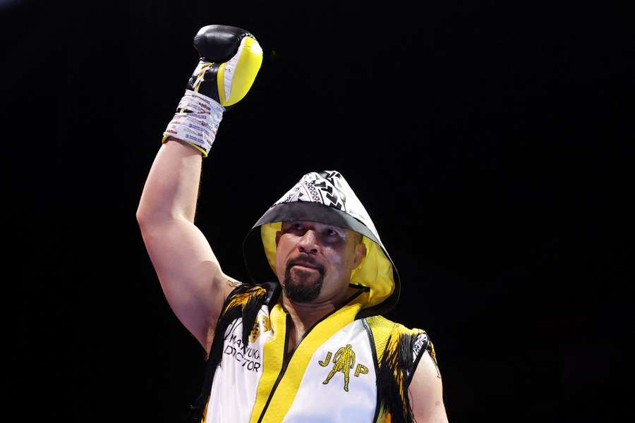 Joseph Parker à Londres le 25 octobre.