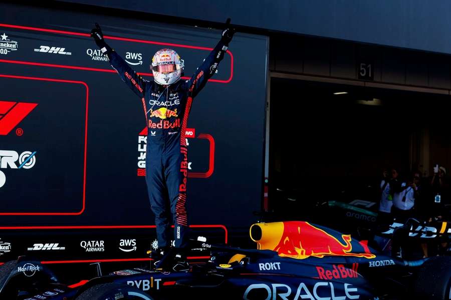 Max Verstappen auf seinem Red Bull F1-Boliden