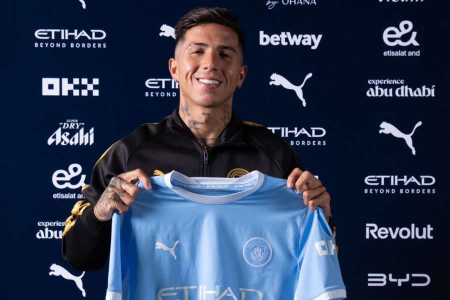 Man City have signed Enzo Fernandez from Chelsea