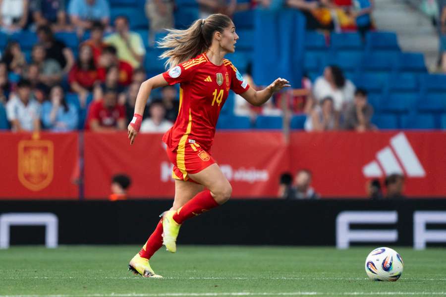 Laia Alexandri, con la selección española Laia Alexandri, con la selección española
