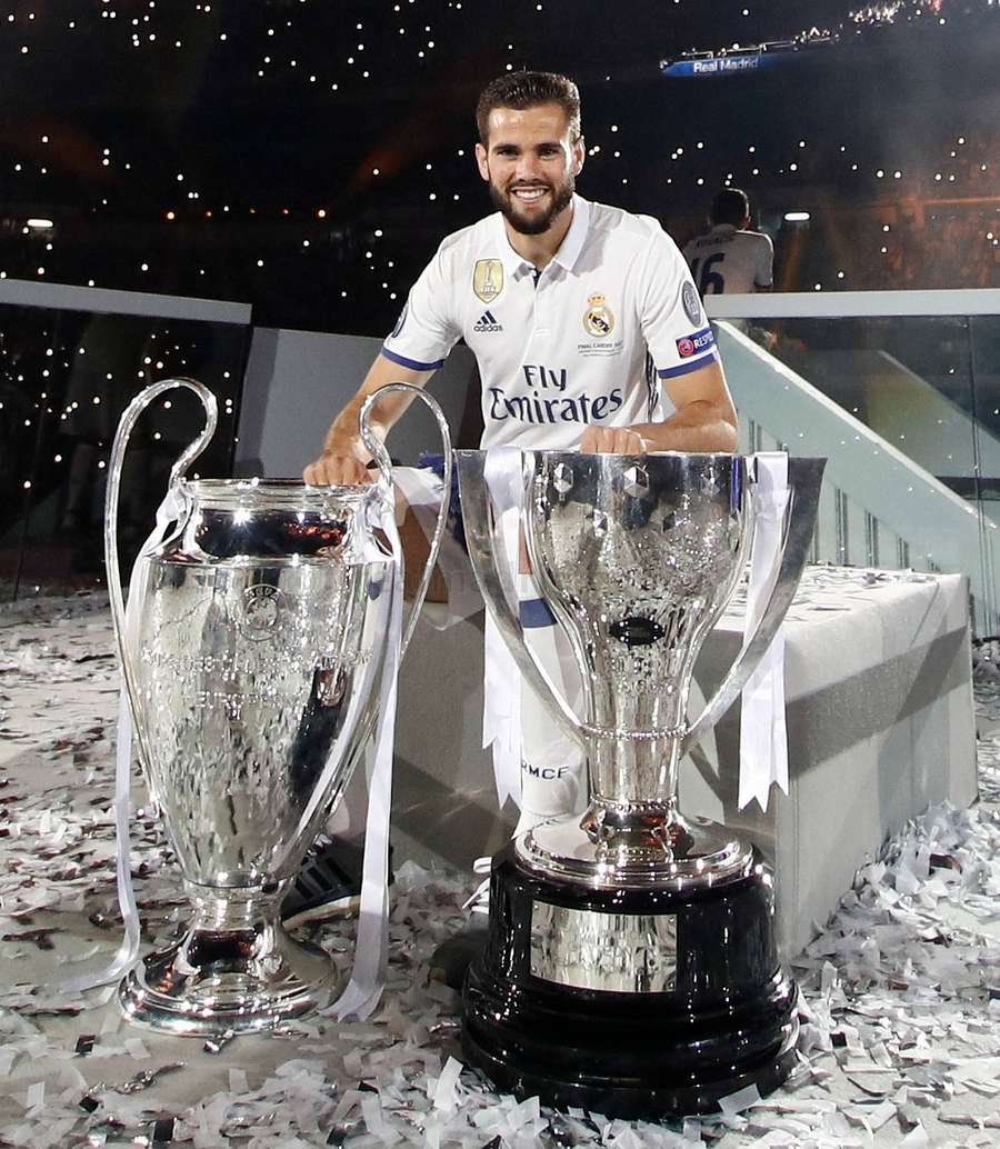 Nacho, champion du monde avec le Real Madrid