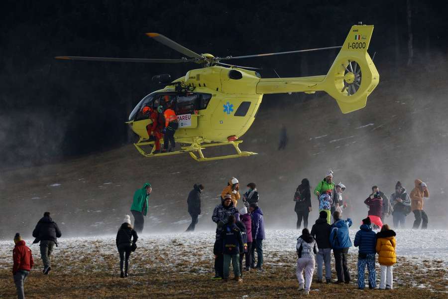 WB-leider Schwarz moet met een traumahelikopter naar het ziekenhuis