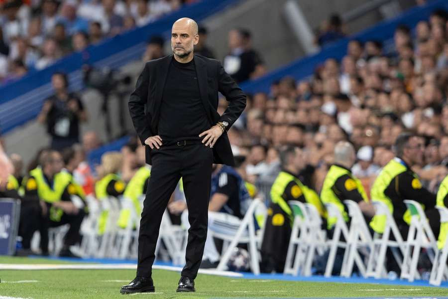 Guardiola au Bernabéu.