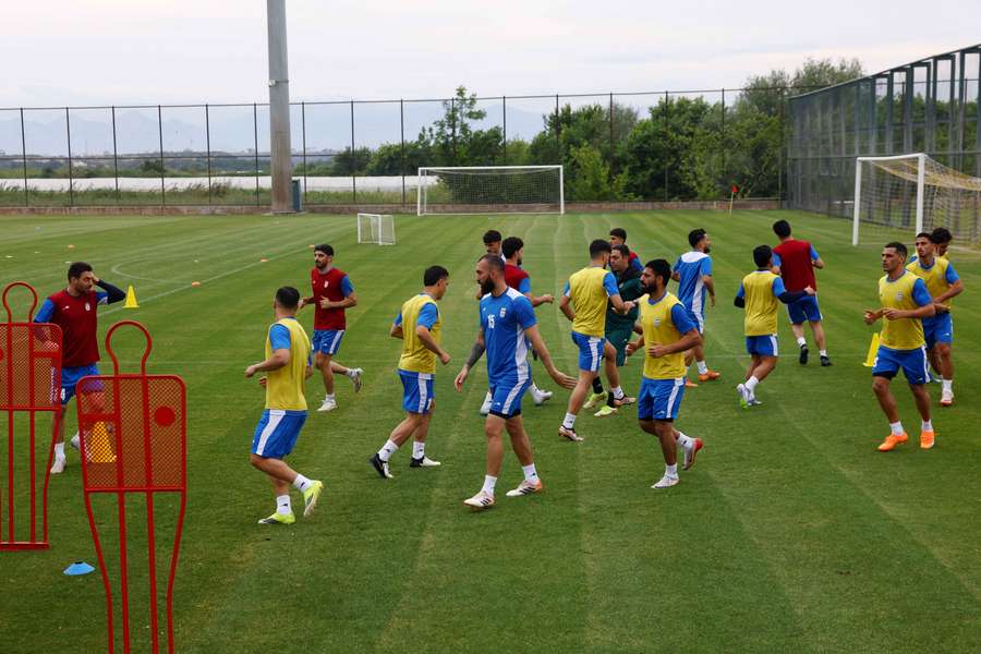 La selección iraní, entrenando en Turquía para el Mundial La selección iraní, entrenando en Turquía para el Mundial