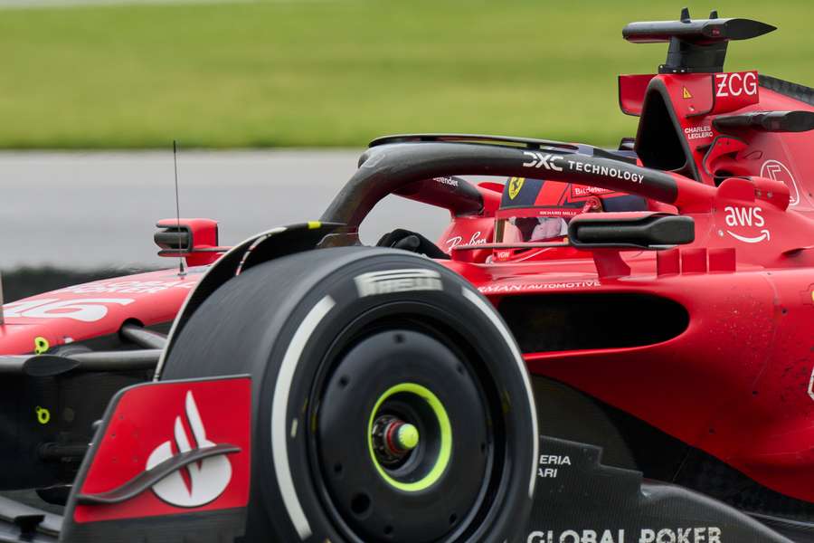 Carlos Sainz à bord de sa monoplace au Canada.