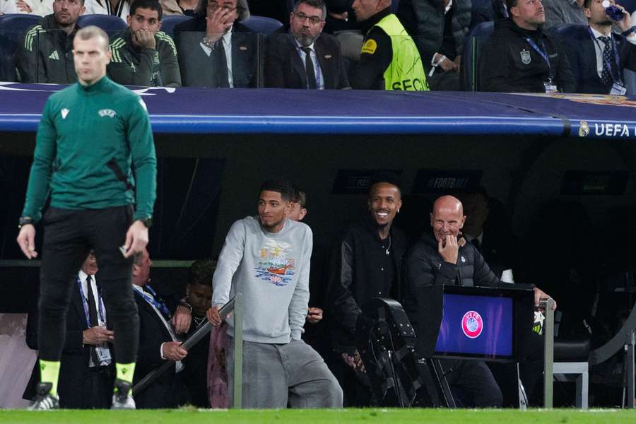Bellingham, en el Bernabéu