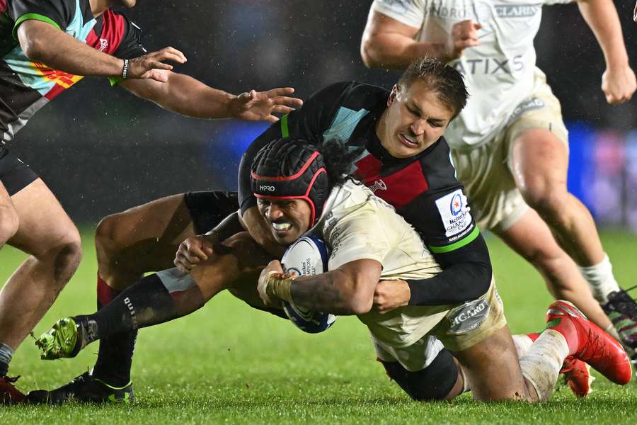 Le match a été âpre, mais le Racing 92 n'a pu venir à bout des Harlequins. 