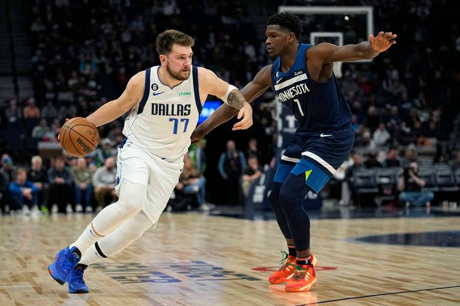 Duel de prestige entre Luka Doncic et Anthony Edwards.