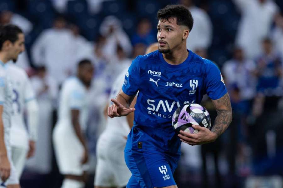Marcos Leonardo fez o primeiro e último gols do Al-Hilal na partida