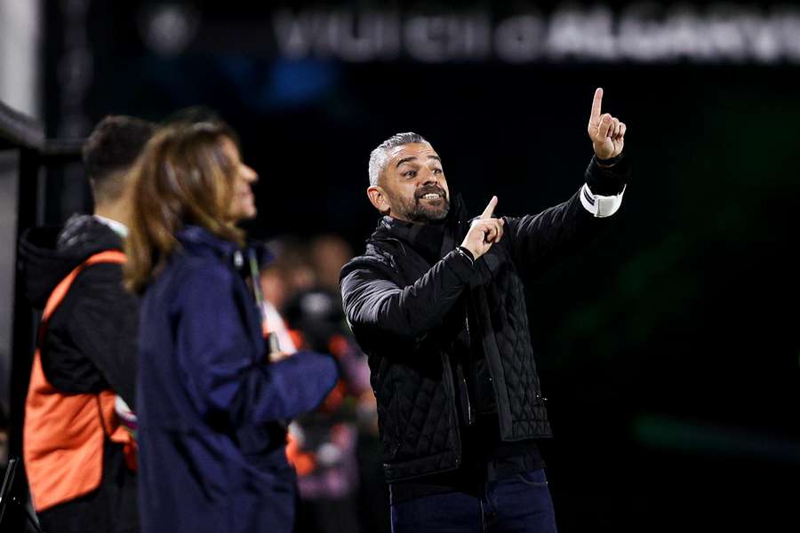 Rui Borges, treinador do Vitória SC