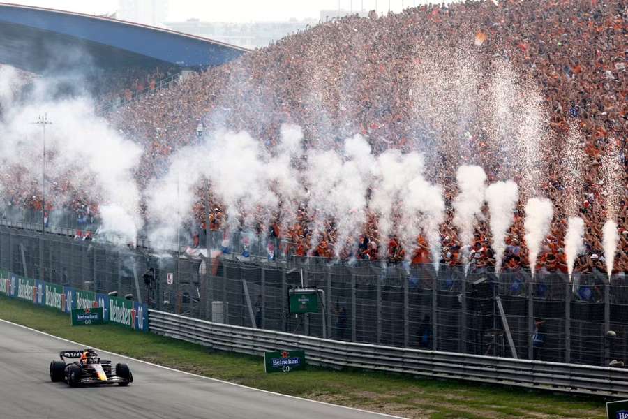 The last time Verstappen raced in the Netherlands