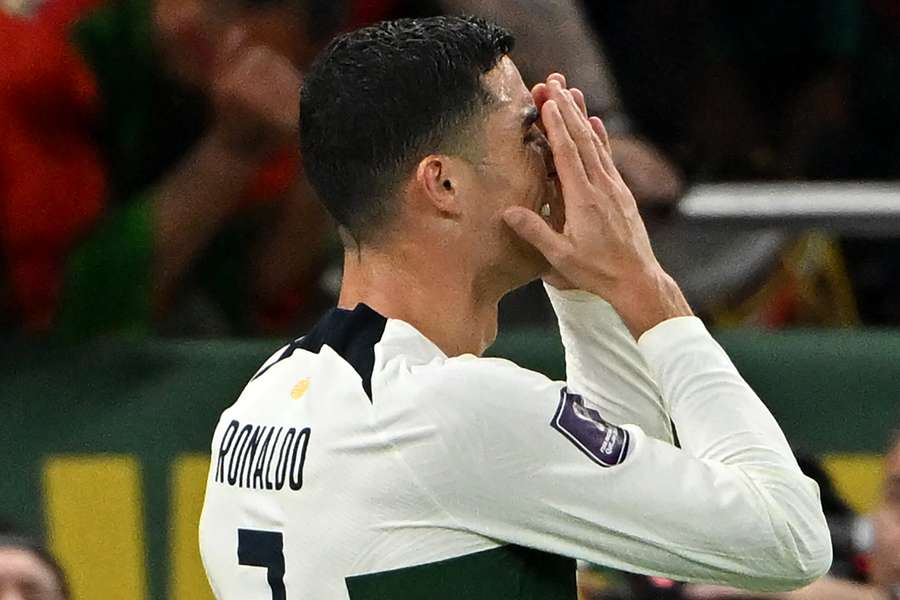 Cristiano Ronaldo, récord y lágrimas.