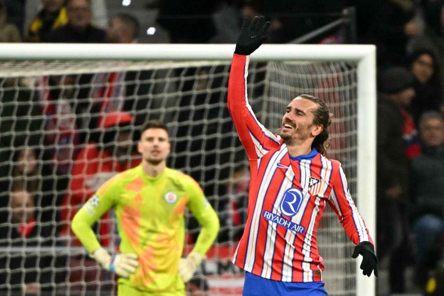 Antoine Griezmann lors de son dernier match.