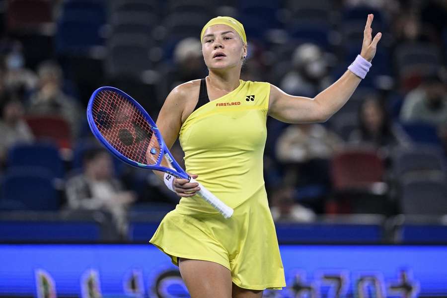 Diana Šnajderová na skalp Karolíny Muchové nenavázala. Diana Šnajderová na skalp Karolíny Muchové nenavázala.