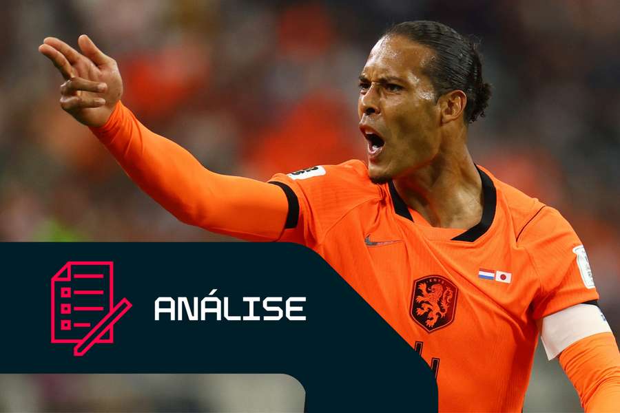 Virgil van Dijk esteve brilhante no empate frente ao Japão Virgil van Dijk esteve brilhante no empate frente ao Japão