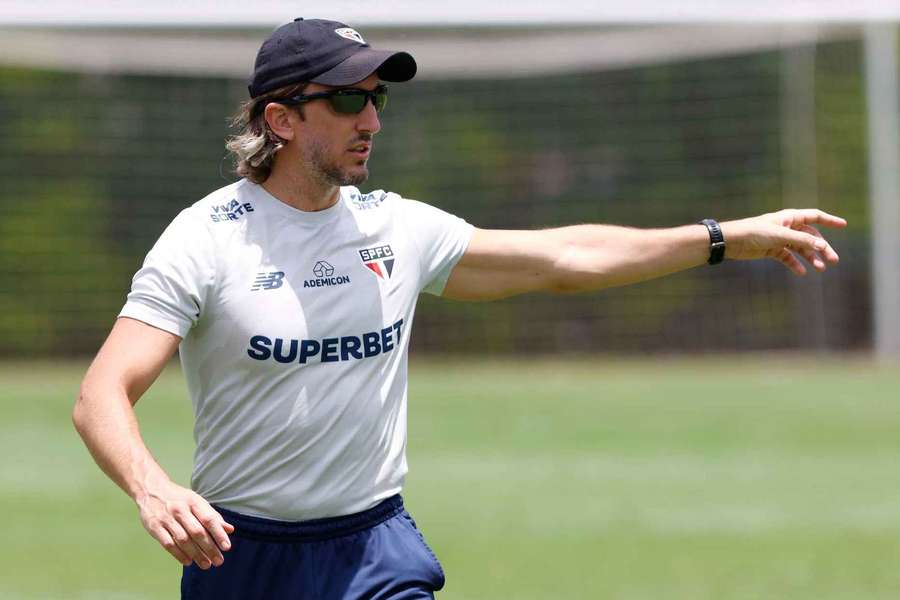 Luis Zubeldía, treinador do São Paulo