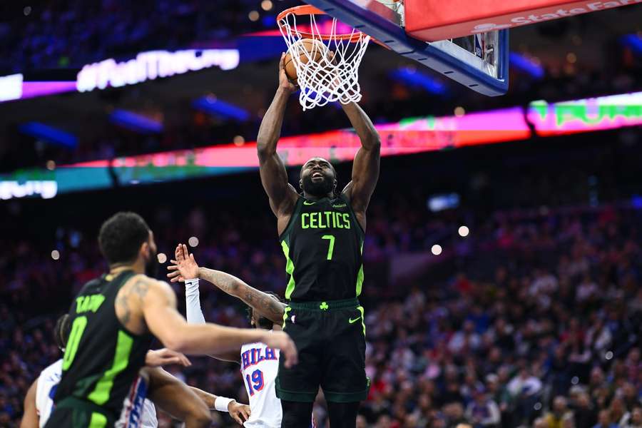Jaylen Brown byl jedním z klíčových mužů Bostonu.