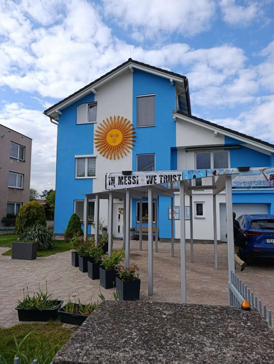 La casa di Miroslav Urbanec vista dall’esterno.