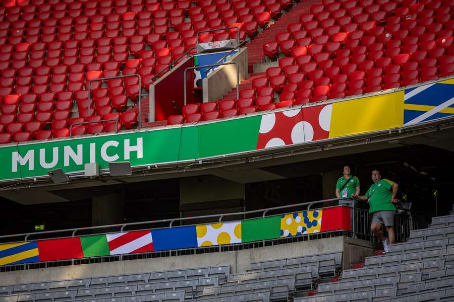 Allianz Arena ultima detalhes para o jogo de abertura do Euro-2024