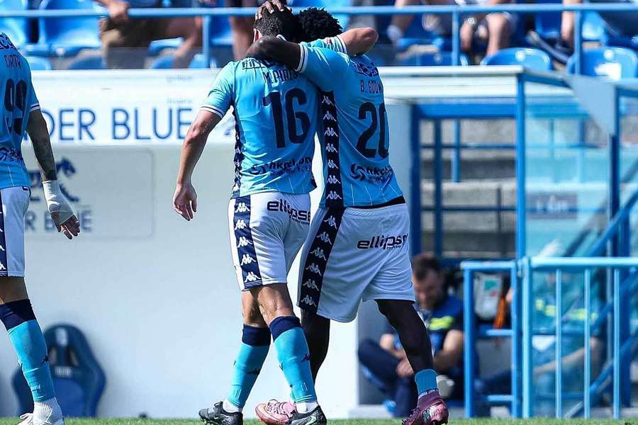 Miguel Pires apontou o único golo da partida Miguel Pires apontou o único golo da partida