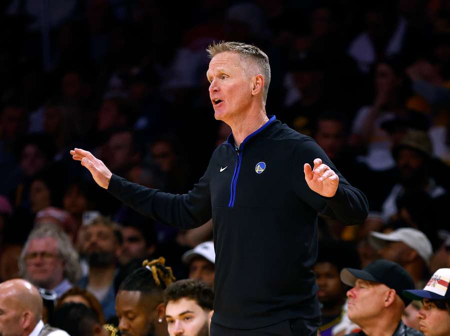 War überhaupt nicht zufrieden mit seinen Warriors: Headcoach Steve Kerr