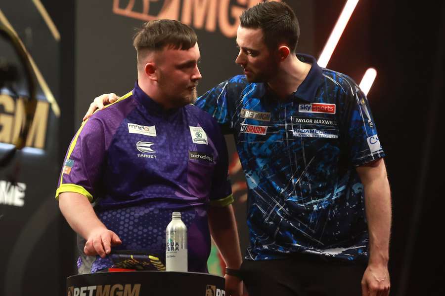 Littler and Humphries contested this year's World Darts Championship final
