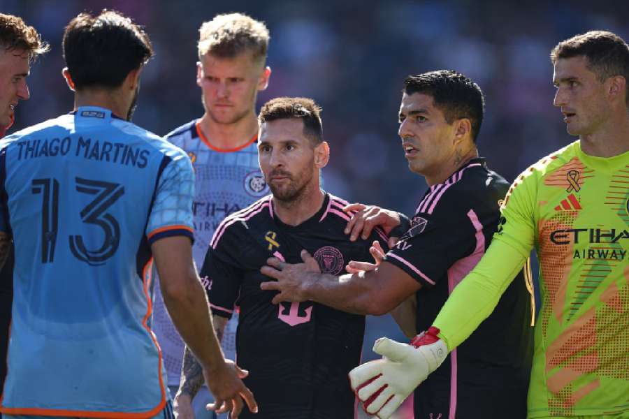 Messi e Suárez passaram em branco, mas Inter Miami segue na liderança absoluta da Conferência Leste da MLS