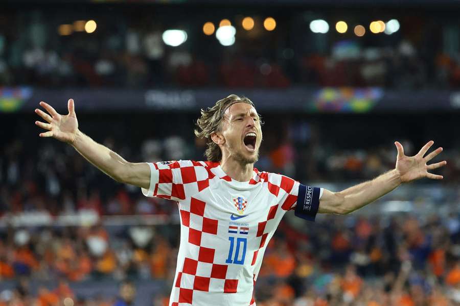 Modric was in fine form against the Netherlands