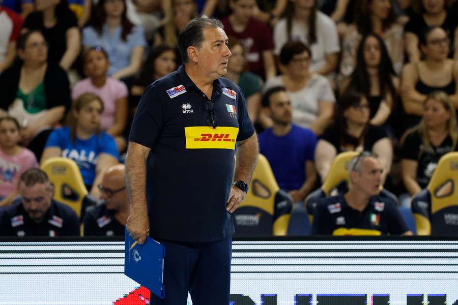 Il ct azzurro Ferdinando De Giorgi