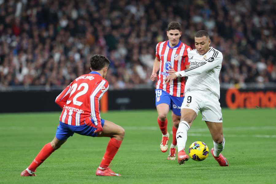 Mbappe (r.) erzielte den wichtigen Ausgleich für Real Madrid