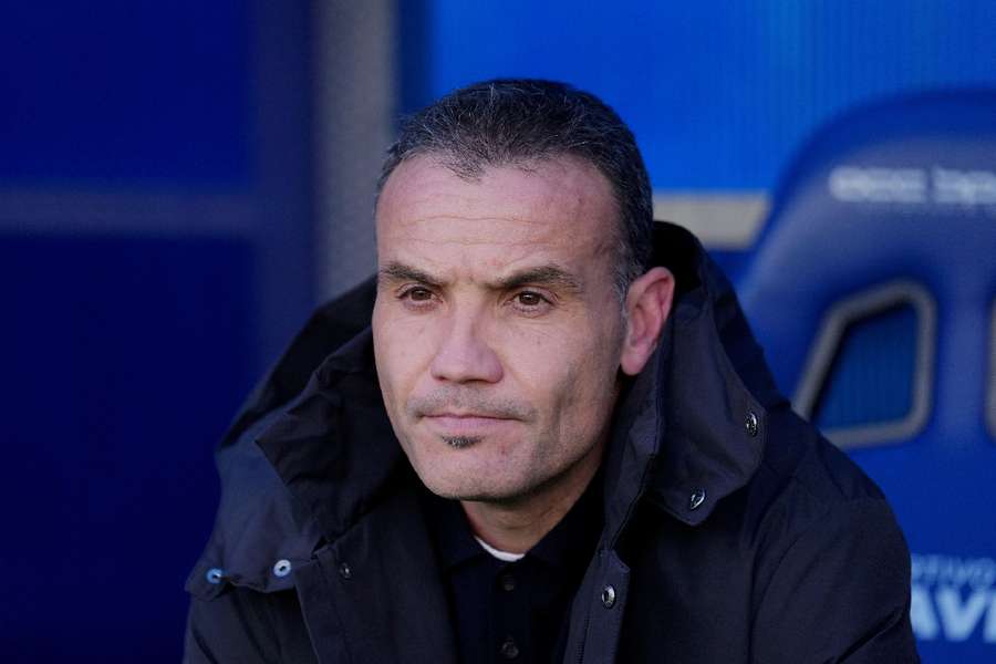 Sergio Francisco on the touchline Sergio Francisco on the touchline