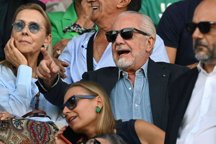 De Laurentiis não quer Supercopa da Itália na Arábia Saudita