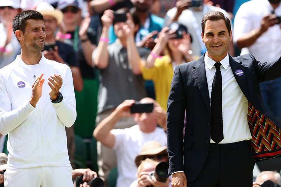 Djokovic hails 'incredible moments and battles' with retiring Federer