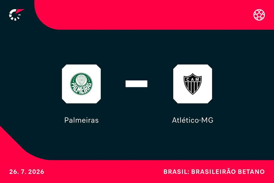 Palmeiras e Atlético-MG jogam neste domingo (26), às 19h30, no Nubank Parque, em São Paulo Palmeiras e Atlético-MG jogam neste domingo (26), às 19h30, no Nubank Parque, em São Paulo